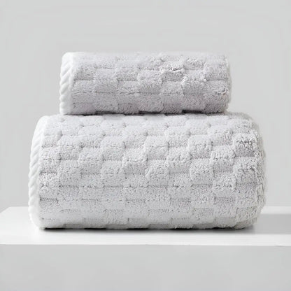 Soft Fleece Towels – 2 Pack