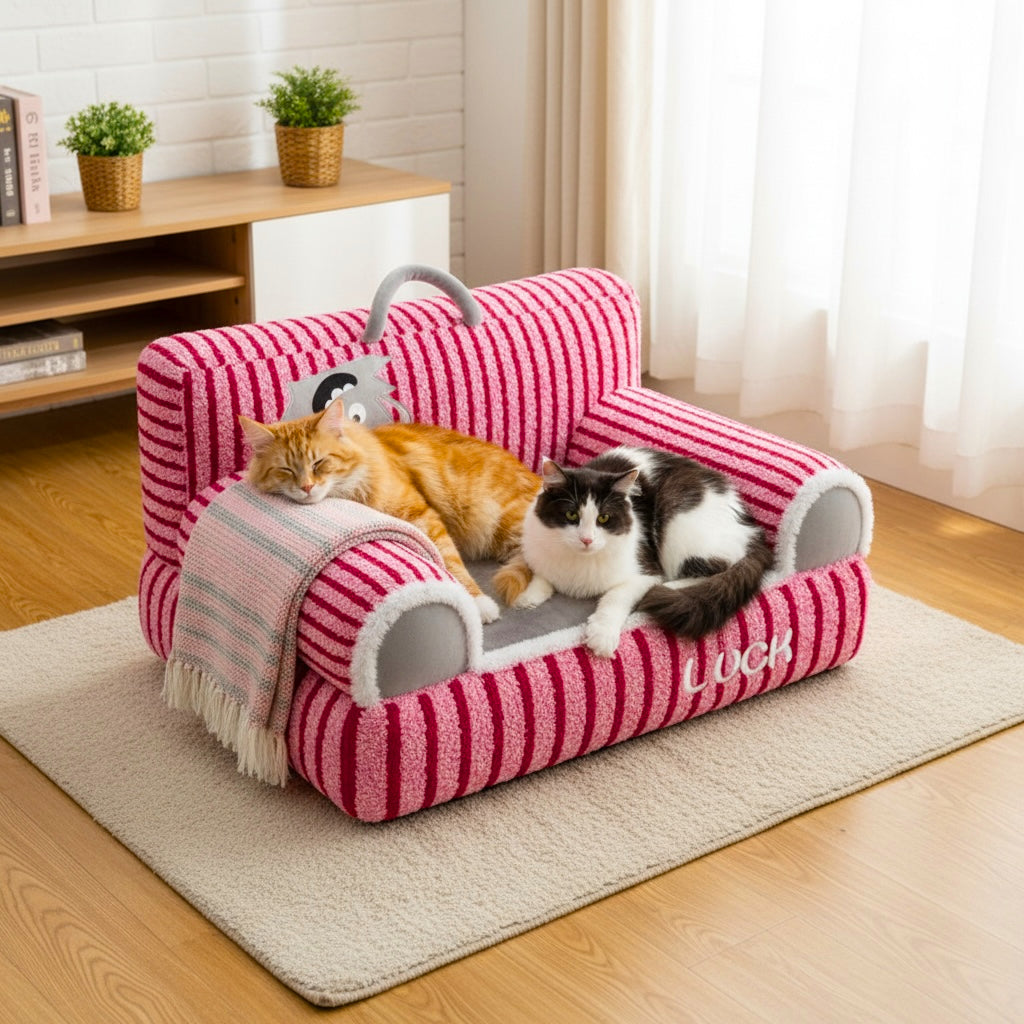 Fluffy Pet Sofa Bed – image 13