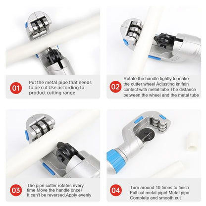 Heavy-Duty Pipe Cutter Tool
