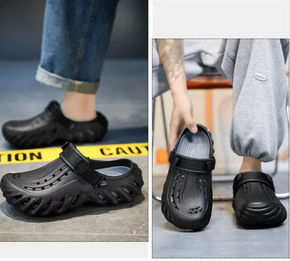 Men's EVA Clogs – Anti-Slip Cushioned Summer Slip-Ons