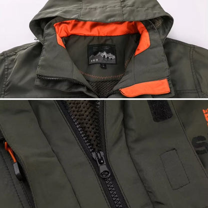 Men's Lightweight Bomber Jacket - Breathable Windbreaker
