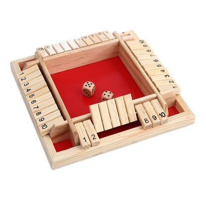 Wooden Number Board Game – 2–4 Player Family Maths Game – image 8