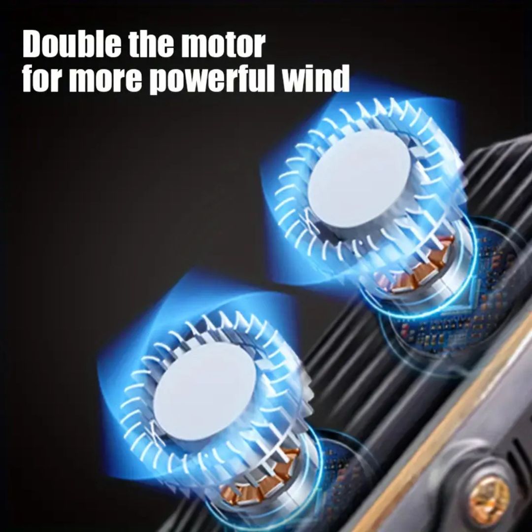 Ultra Quiet USB Desk Fan – Mini Cooling Fan