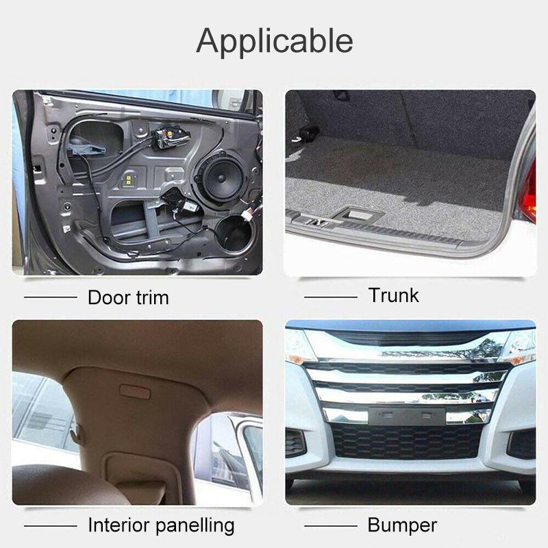 Car Trim Fastener Clip Set – Nylon Rivet & Removal Tool Kit – image 6