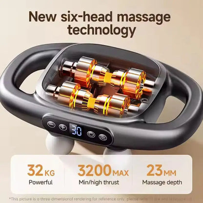 Multi-Head Body Massager – Full-Body Muscle Relief