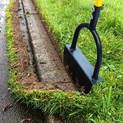 Heavy-Duty Lawn Edger Shovel – Sharp Sawtooth Blade for Clean Garden Borders