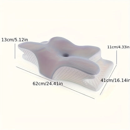 Ergonomic Memory Foam Pillow for Neck Support