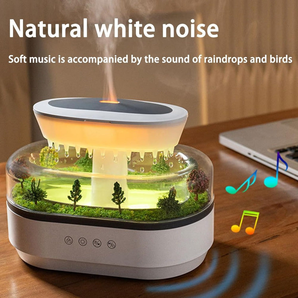 Forest Humidifier with Rain Sounds & Ambient Light