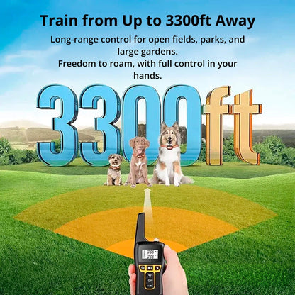 Waterproof Dog Training Collar – Remote Control