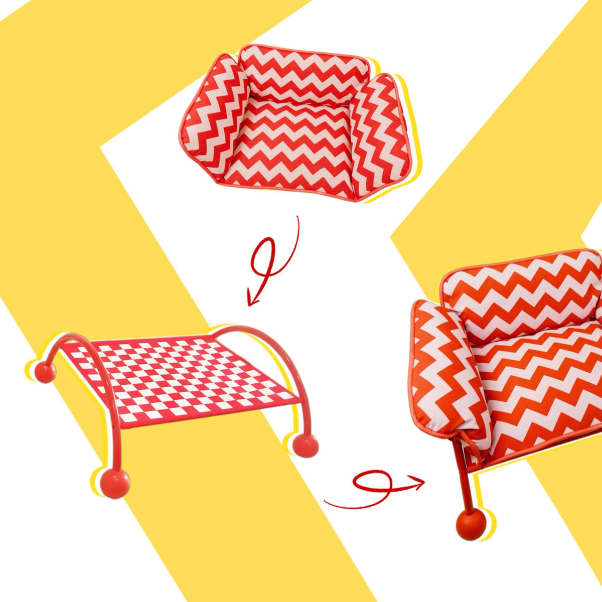 2-in-1 Pet Sofa Hammock – image 21