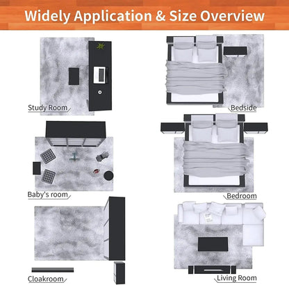 Non-Slip Velvet Rug