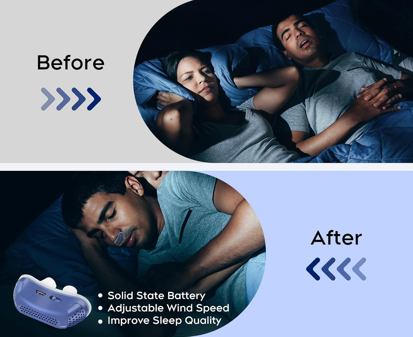 Compact Nasal Breathing Aid