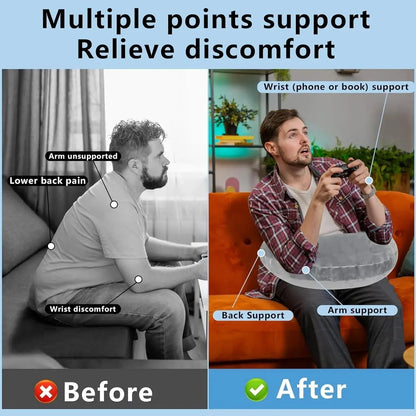 U-Shaped Lap and Arm Support Cushion