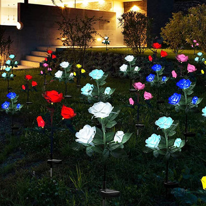 Solar Rose Garden Lights – Decorative Outdoor Flower Lamp