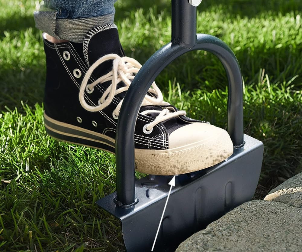 Half Moon Lawn Edger Shovel – Manual Grass Border Tool