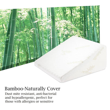 Wedge Pillow for Back & Leg Support – Pain Relief