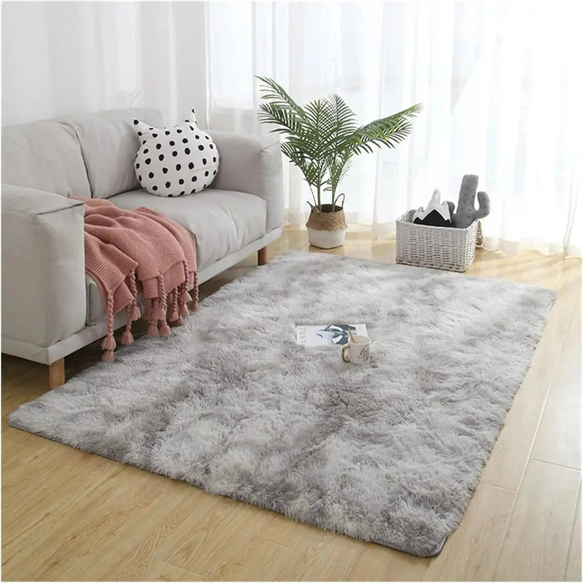 Non-Slip Velvet Rug