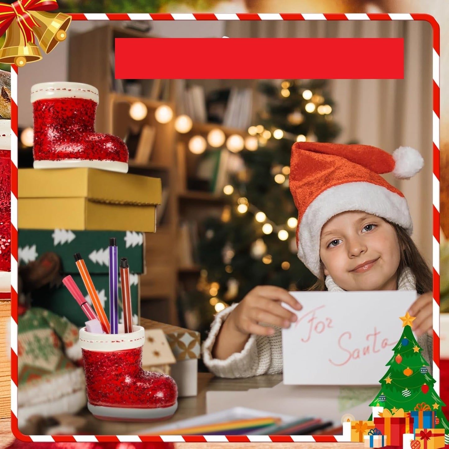 Christmas Silicone Epoxy Mold Set – DIY Candle & Pot Mold