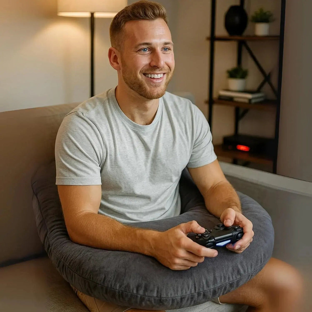 U-Shaped Lap and Arm Support Cushion