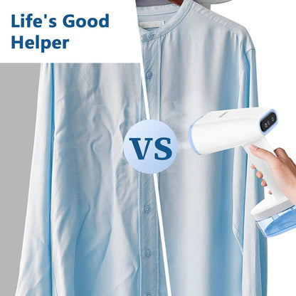 Handheld Garment Steamer - Portable Wrinkle Remover