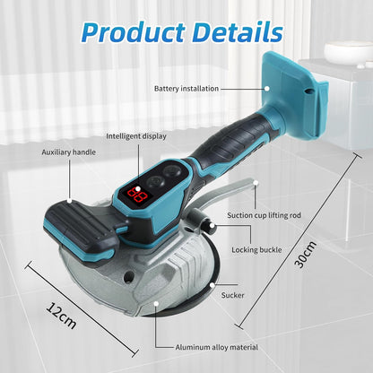 Tile Leveling Suction Cup & Vibration Tool - 1 Battery