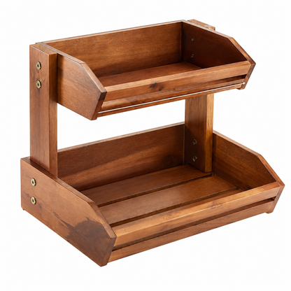 Wooden Stand for Kitchen Counter Storage