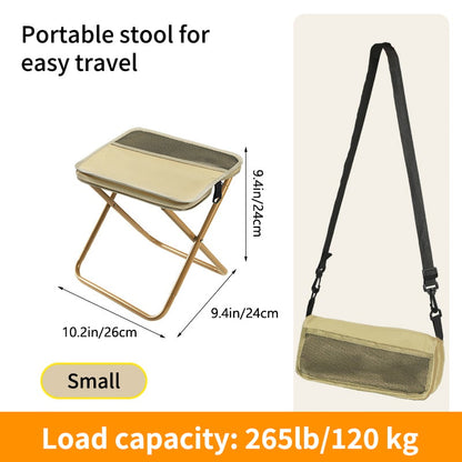Ultra-Light Folding Stool – Heavy Duty 265 lb Capacity