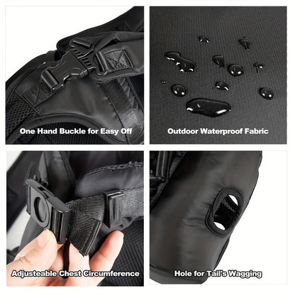 Hands-Free Front Dog Carrier Backpack for Small Pets