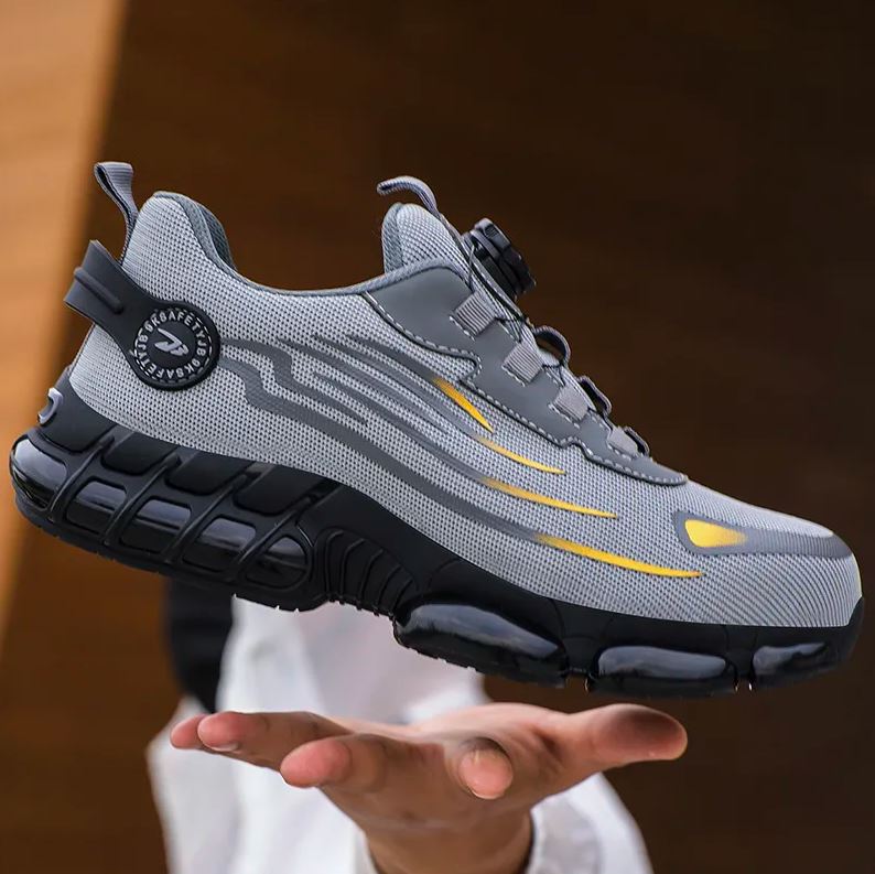 Steel toe Safety Shoes - Anti-Smash, Anti-Puncture, Indestructible Work Shoes