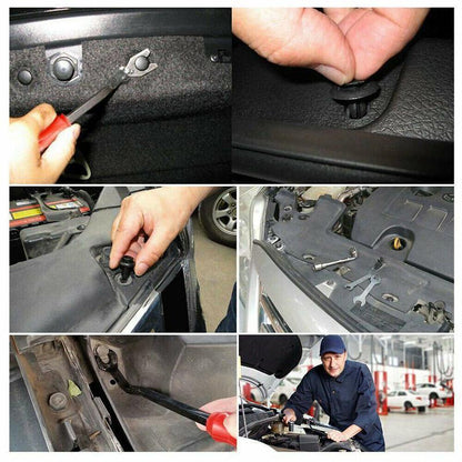 Car Trim Fastener Clip Set – Nylon Rivet & Removal Tool Kit – image 7