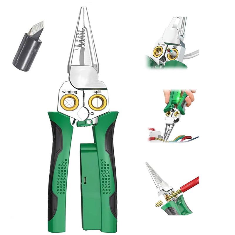 8-in-1 Wire Stripper with Voltage Detection image 1