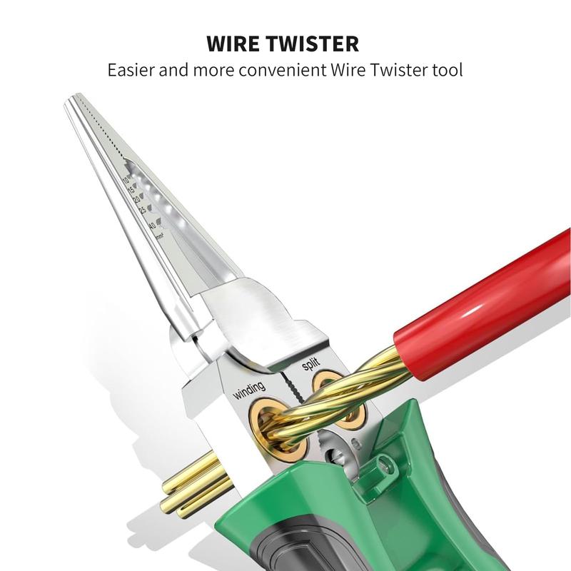 8-in-1 Wire Stripper with Voltage Detection image 5
