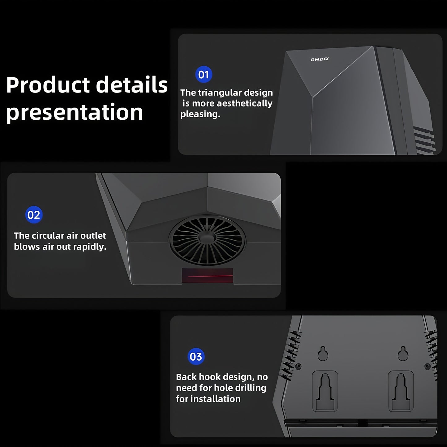 Automatic Hand Dryer for Fast, Hygienic Drying