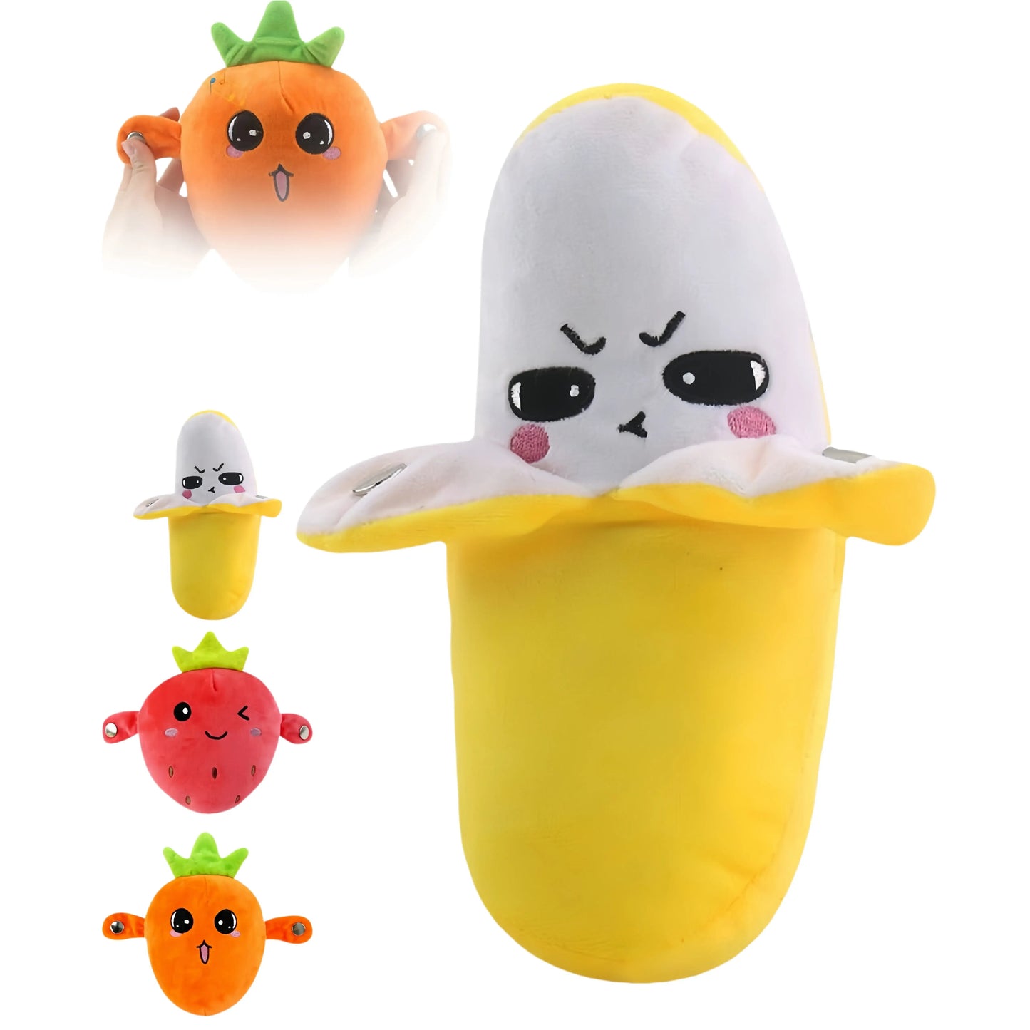 Interactive Music Fruit  Plush Toy