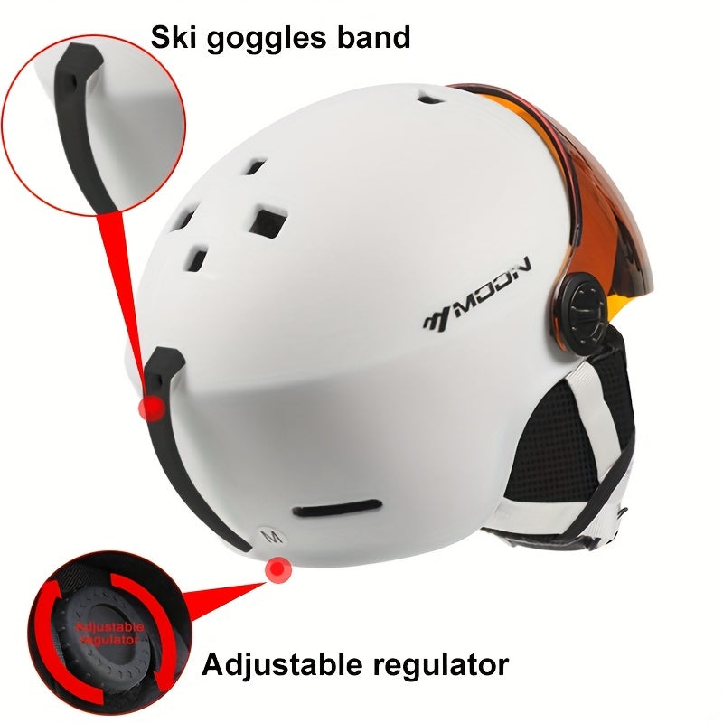 Ski Helmet Adjustable Lightweight Safety Gear