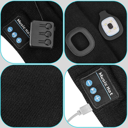 Bluetooth Beanie Hat – Wireless Headphones Cap