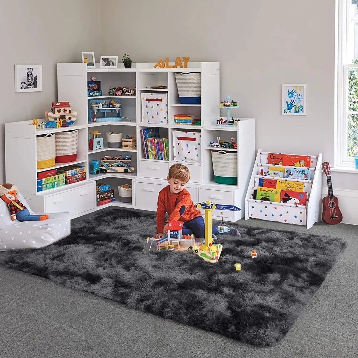 Non-Slip Velvet Rug