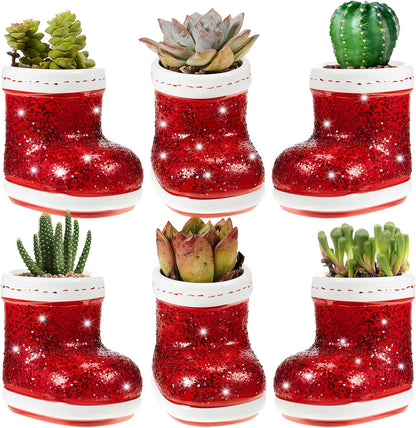 Christmas Silicone Epoxy Mold Set – DIY Candle & Pot Mold