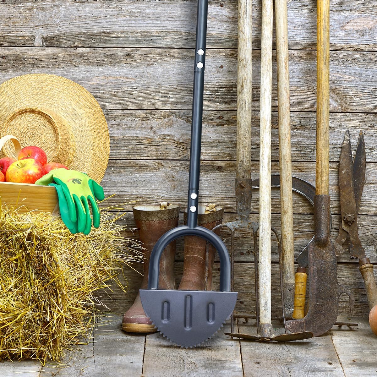 Half Moon Lawn Edger Shovel – Manual Grass Border Tool