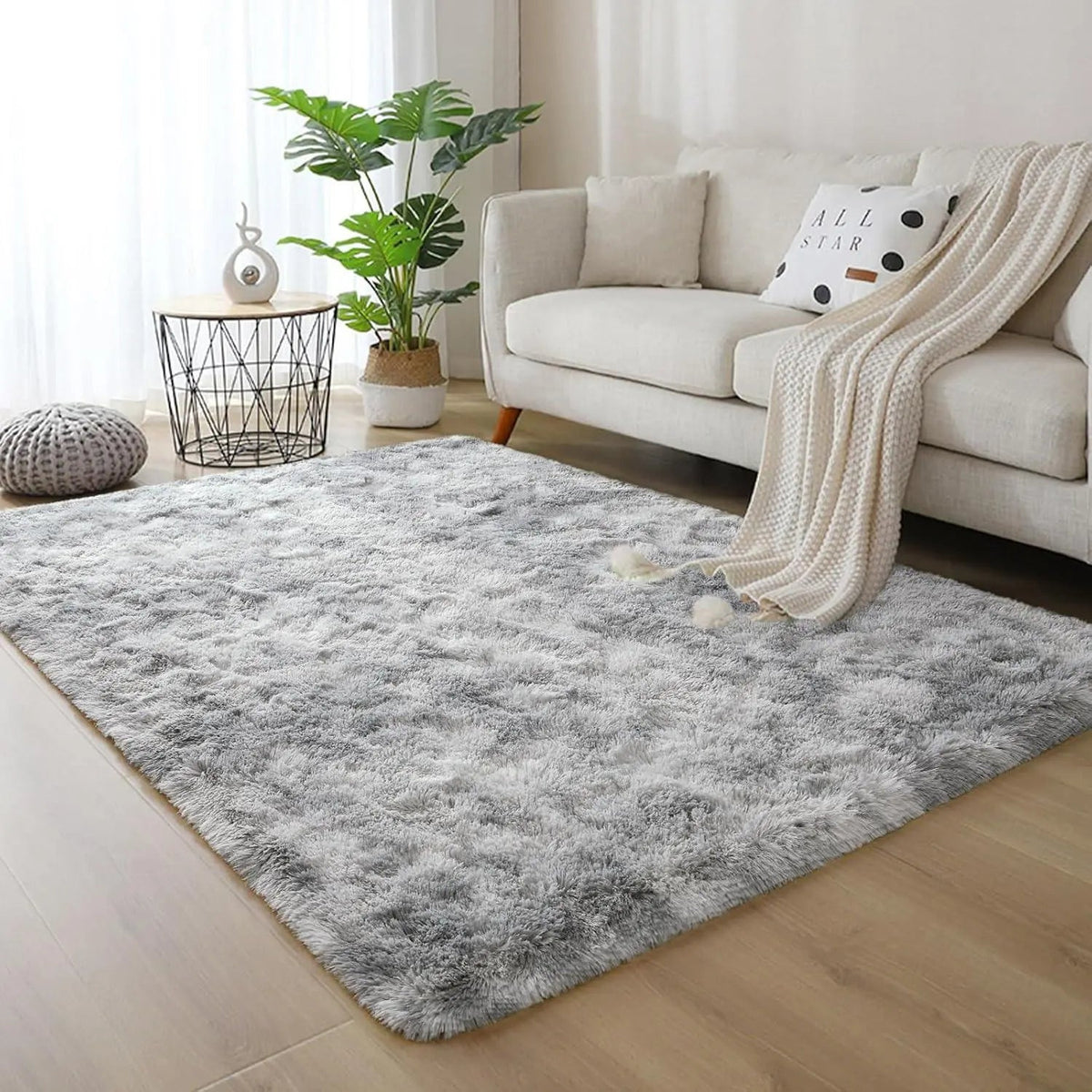 Non-Slip Velvet Rug
