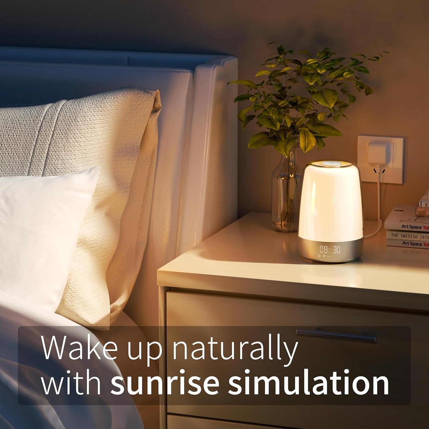 Sunrise Alarm Clock with Natural Sounds