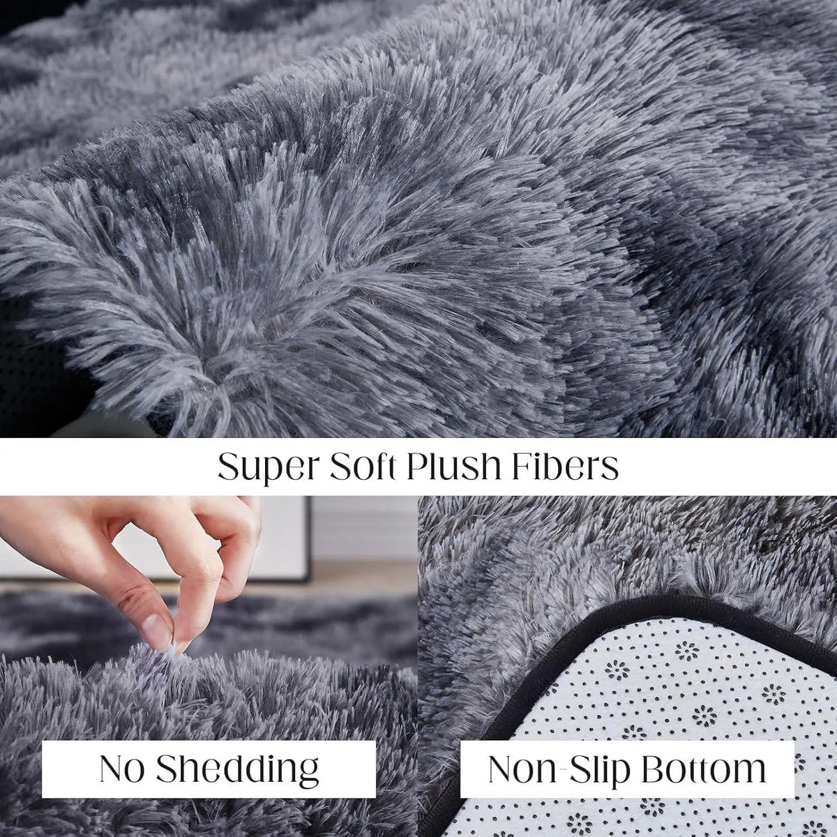 Non-Slip Velvet Rug