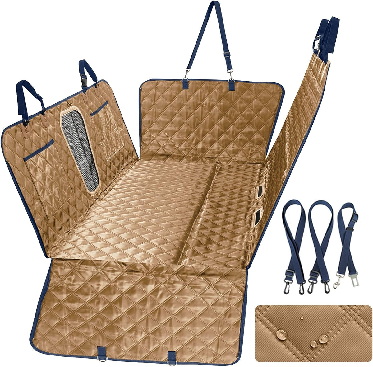 Reinforced Waterproof Pet Car Seat Cover – image 7