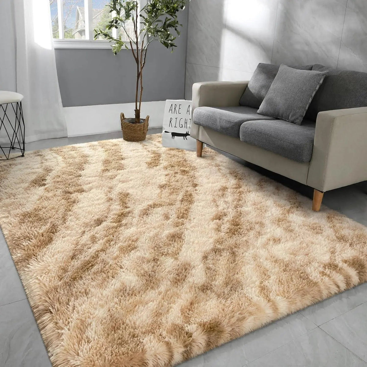 Non-Slip Velvet Rug
