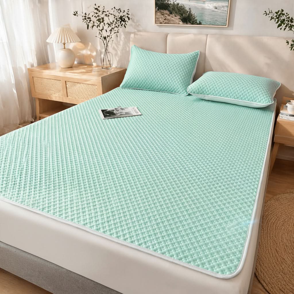 Foldable Cooling Sleep Mat – Breathable Summer Bed Pad – image 9