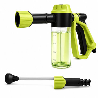 2-in-1 Car Wash Foam Cannon – Garden Hose Spray Gun Kit – image 10