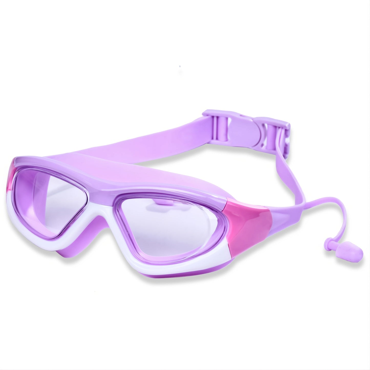 Children's swimming goggles with large frame – anti-fog