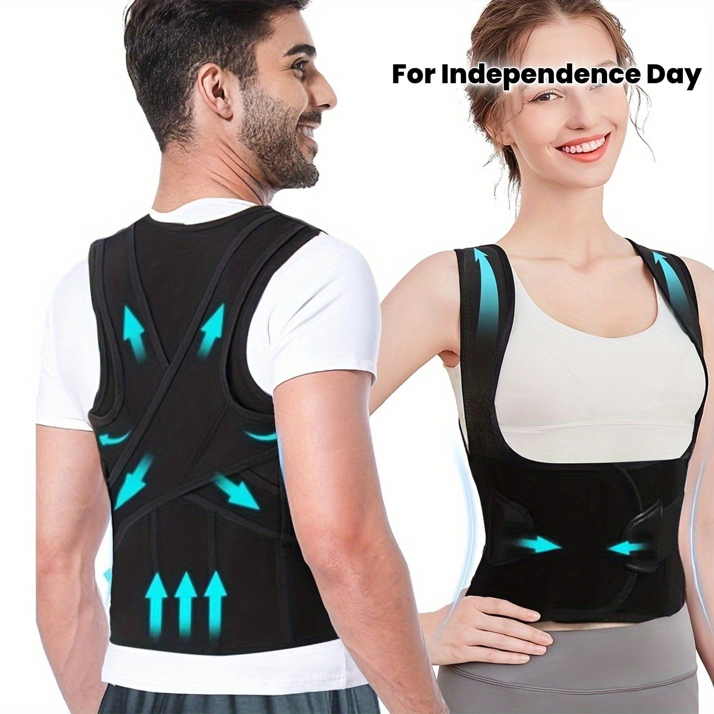 Back Posture Corrector – Adjustable Support for Spine Alignment