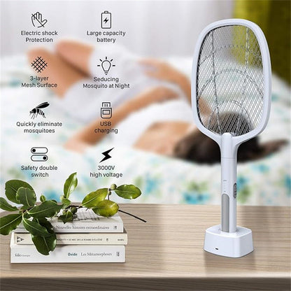 Electric Fly Swatter – Rechargeable Bug Zapper