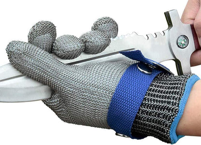 Cut Resistant Metal Glove – Stainless Steel Safety